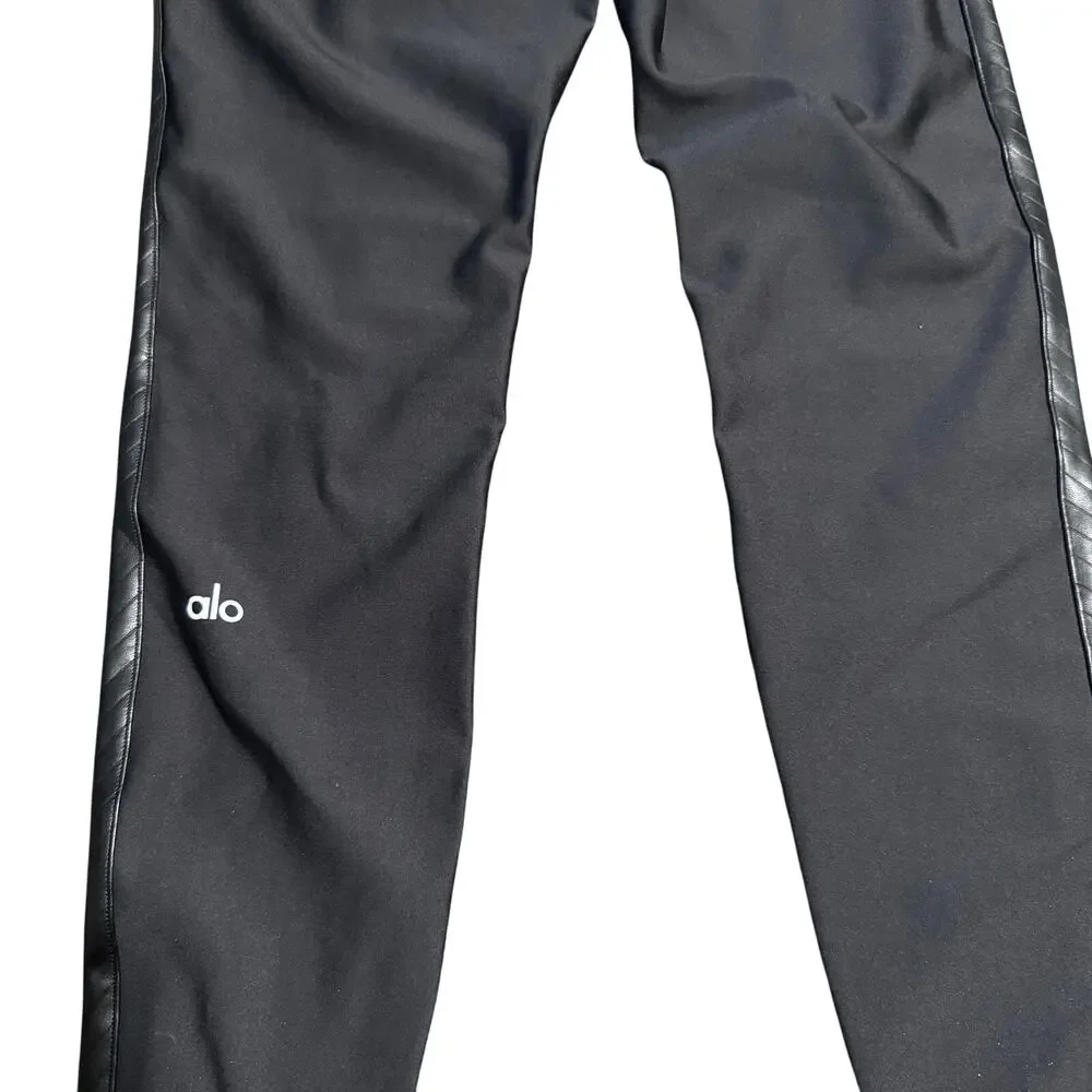 ALO Yoga Airlift Winter Warm High Waist Supermoto Legging, Medium